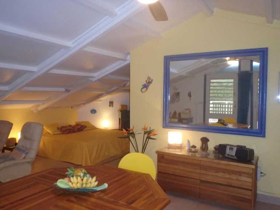 Charmant Et Spacieux Studio A 50M De La Plage Ле-Диаман Экстерьер фото